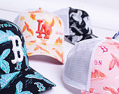 Kšiltovka New Era 9FORTY A-Frame Trucker Boston Red Sox Desert Island Navy/Black