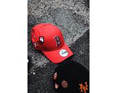 Kšiltovka New Era 9FORTY Boston Red Sox Cooperstown Patched Scarlet