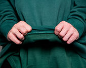 Mikina Karl Kani College Hoodie green/yellow