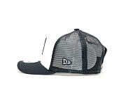 Dětská Kšiltovka New Era 9FORTY Trucker Script Youth White / Navy Snapback