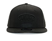 Kšiltovka New Era 9FIFTY Oval Logo Black / Black Snapback