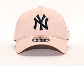 Kšiltovka New Era 9FORTY Engineered Plus New York Yankees Blush Sky Pink / Navy Strapback