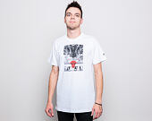 Triko New Era Photo Print Chicago Bulls White