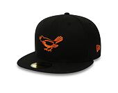 Kšiltovka New Era 59FIFTY Baltimore Orioles Retro Coop Pack Black/Orange