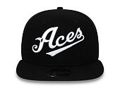 Kšiltovka New Era 9FIFTY Original Fit Reno Aces Vintage Wool Black/White