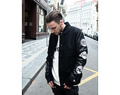Bunda New Era NBA Patch Varsity Jacket 6 Teams Black