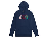Mikina HUF Suspension Arched Hoodie Insignia Blue
