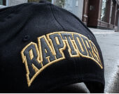 Kšiltovka Mitchell & Ness Toronto Raptors Bullion Black/Gold