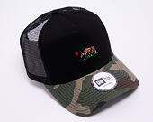 Kšiltovka New Era 9FORTY Trucker California Bear Camo