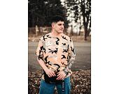 Triko Karl Kani Signature Camo Tee 6060598 Camel/Black/Coral/Yellow
