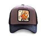 Kšiltovka Capslab Looney Tunes - Yosemite Sam Trucker Grey / Navy