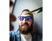 Sluneční Brýle Oakley Frogskins LITE Matte Clear/Prizm Violet OO9374-3163