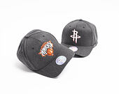 Kšiltovka Mitchell & Ness Houston Rockets 715 Charcoal Heather Team Pop