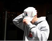 Kšiltovka Pink Dolphin Tombstone 5-Panel Structured White Snapback