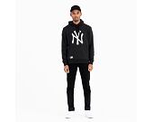 Mikina s kapucí New Era Essential MLB Team Logo Hoody New York Yankees Black