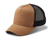 Kšiltovka State of WOW UPFRONT Reed Trucker Cap Camel/Black