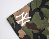 Kraťasy New Era New York Yankees Logo Jersey Shorts Woodland Camo