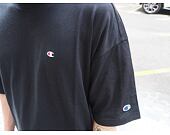 Triko Champion Crewneck T-Shirt Black 215341 KK001NBK