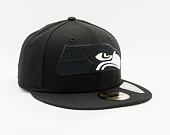 Kšiltovka New Era 59FIFTY NFL Elements 2.0 Seattle Seahawks Black
