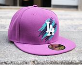 Kšiltovka New Era 59FIFTY Double Scribb Los Angeles Dodgers