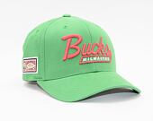 Kšiltovka Mitchell & Ness Milwaukee Bucks 831 Vintage Tailscript Green