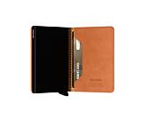 Peněženka Secrid Slimwallet Perforated Cognac