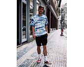 Triko RIP N DIP Hang 10 Tee Blue & White Stripe Dye