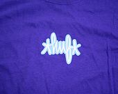 Triko HUF Landmark Logo Purple