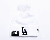 Dámský kulich New Era Bobble Knit Los Angeles Dodgers Optic White