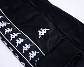Tepláky Kappa 222 Banda Rastoria Slim 303KUC0 A24 Black/White
