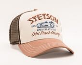 Kšiltovka Stetson Trucker Cap Dirt Track Racing Brown 7751154
