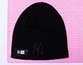 Kulich New Era Dark Base Skull Knit New York Yankees Black