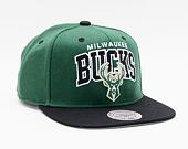 Kšiltovka Mitchell & Ness Team Arch Snapback Milwaukee Bucks