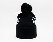 Kulich Mitchell & Ness Jacquard Script Bobble Knit Black