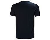 Triko Helly Hansen YU Twin Logo T-Shirt 598 Navy