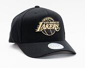 Kšiltovka Mitchell & Ness Los Angeles Lakers Black Bullion Snapback Black