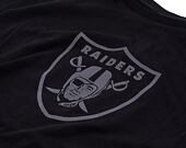 Triko New Era NFL Reflective Print Tee Las Vegas Raiders Black