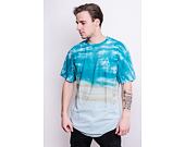 Triko HUF Sky Wash TT T-Shirt Bold Teal