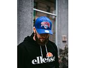 Kšiltovka Mitchell & Ness NBA Team Arch Pinch Panel 110 Philadelphia 76ers Blue Snapback