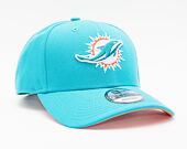 Kšiltovka New Era - 9FORTY The League 2018 - Miami Dolphins - Team Color