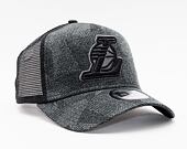 Kšiltovka New Era 9FORTY A-Frame Trucker NBA Engineered Fit Los Angeles Lakers Snapback Black
