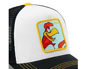 Kšiltovka Capslab Charlie Trucker White / Black - CHA