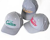 Kšiltovka Mitchell & Ness INTL844 Boston Celtics Reflective Script 110 Snapback