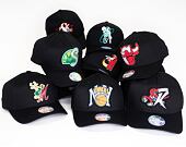 Kšiltovka Mitchell & Ness INTL839 Seattle Supersonics Letterman 110 Snapback