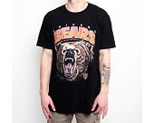 Triko Mitchell & Ness Chicago Bears NFL Animal Tee Black