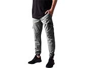 Kalhoty Urban Classic TB1435 Washed Cargo Twill Jogging Pants Grey