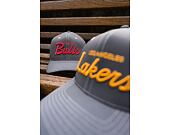Kšiltovka Mitchell & Ness INTL844 Los Angeles Lakers Reflective Script 110 Snapback
