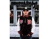 Bunda New Era MLB Cooperstown Varsity Jacket Detroit Tigers Black