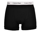 Boxerky Calvin Klein 3 Pack Trunk 001 Black