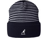 Kulich Kangol Stripe Cuff Beanie Navy K3456-NV411